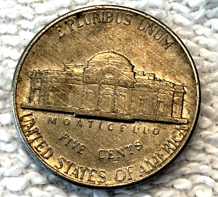 1991-P-Jefferson-Nickel