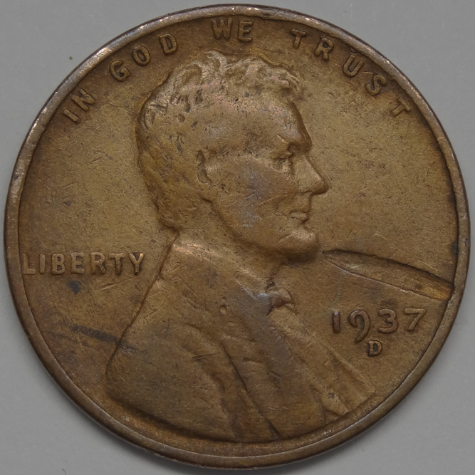 1937-D-Lincoln-Wheat-Penny-Struck-Through-Or-Lamination?