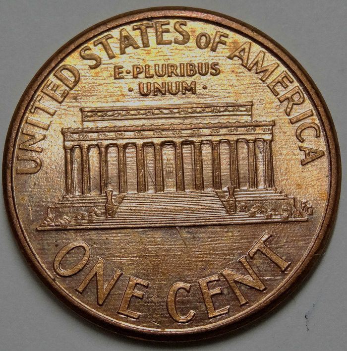 1998-P-Lincoln-Memorial-Cent-Die-Gouge-On-Memorial?