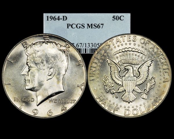 Kennedy-Experts...-What?-1964-D-50c-MS-67-PCGS-$1000