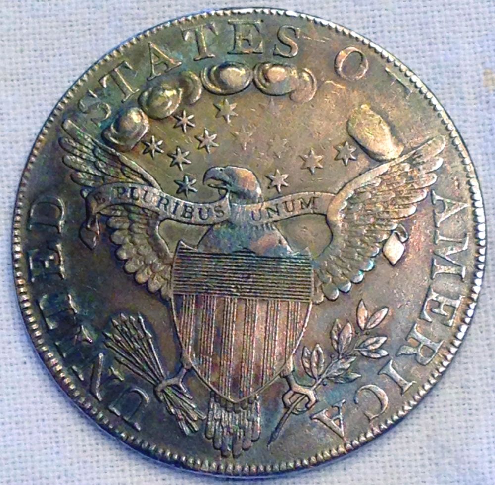 1798-Draped-Bust-Silver-Dollar...-Variety