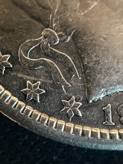 1908-Barber-Quarter-Planchet-Error-Before-Being-Struck-Up.