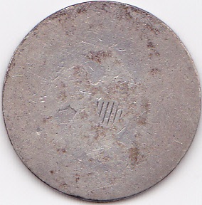 Shield-In-Eagle-Coin-|-Worn-Quarter