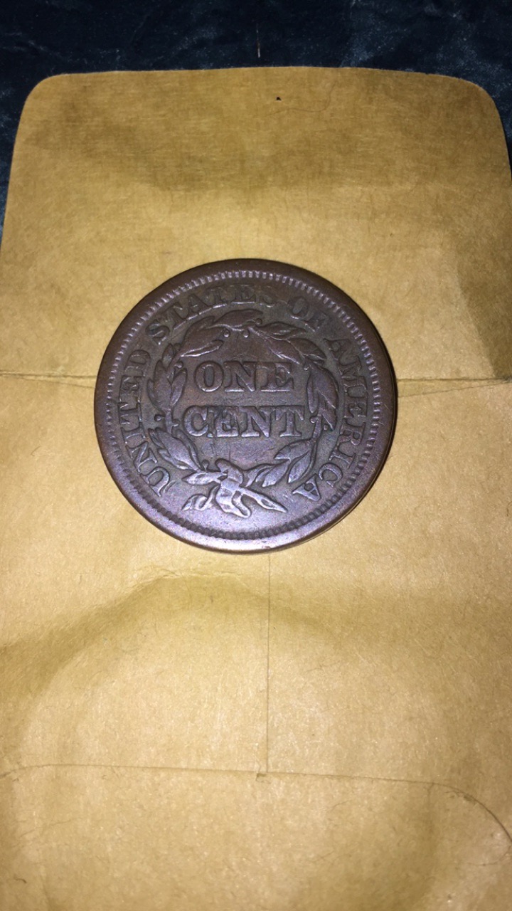 1847-Braided-Hair-Large-Cent-Newcomb-Variety-Help