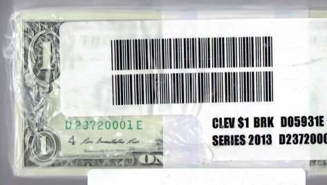 L/Vegas-Brick--1---Hot--Brick-Of-1000-Notes-With--100-Star-Notes-