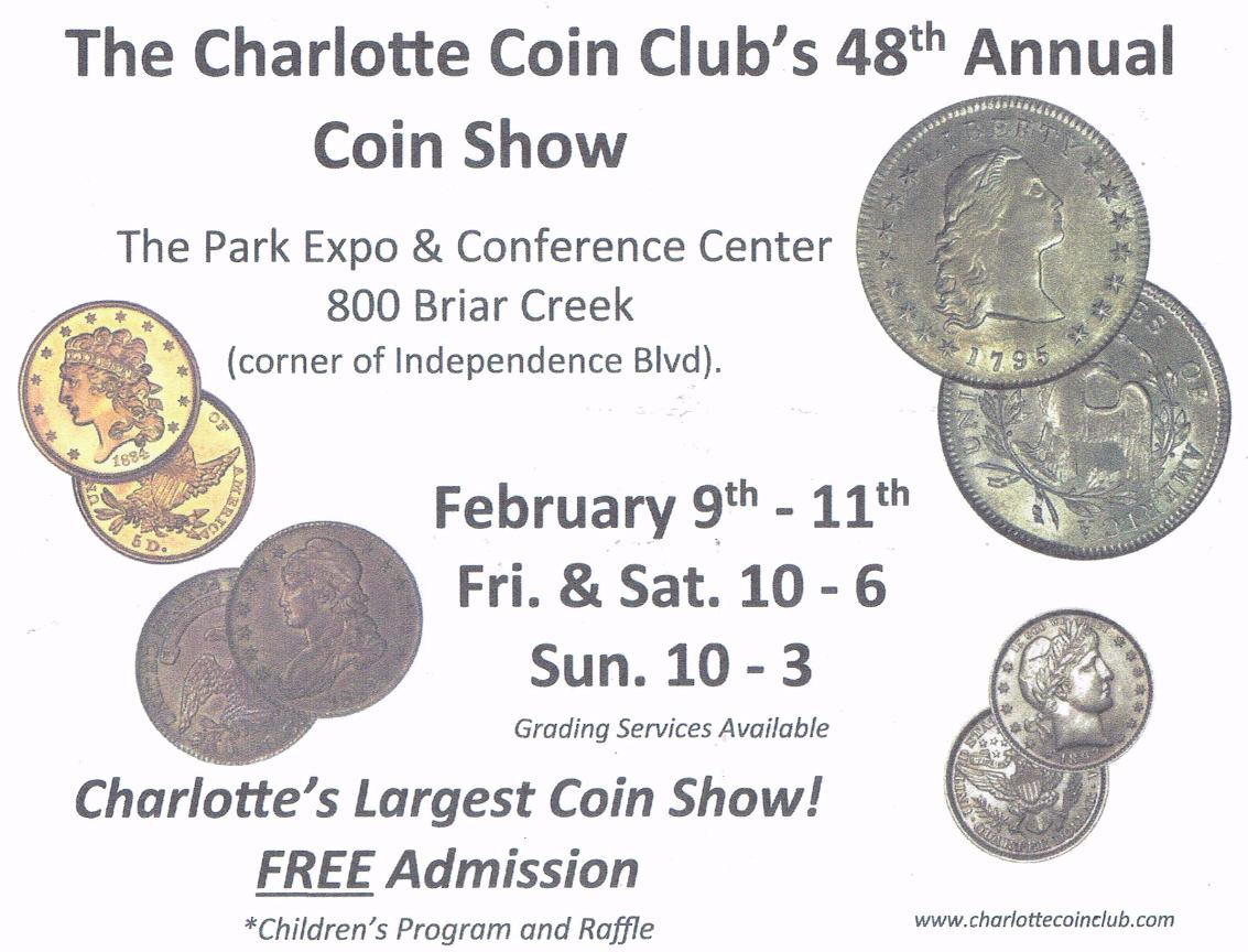 Charlotte-Coin-Club's-$--$-$-48th-$-$-$--Annual-Coin-Show