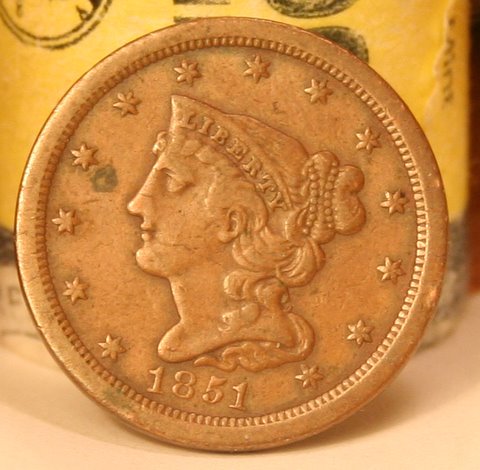 1851-Half-Cent