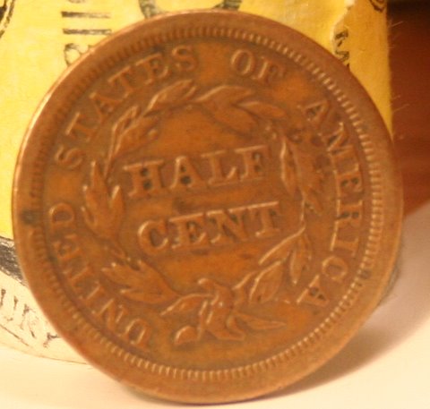 1851-Half-Cent