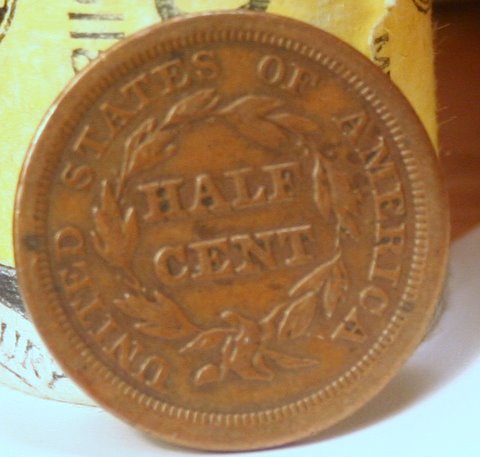 1851-Half-Cent