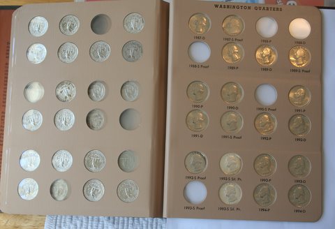 Dansco-Washington-Quarter-Book