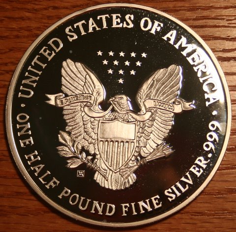 Washington-Mint--Half-Pound-Silver-Eagle-New-Question