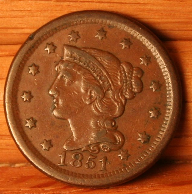 1851-Large-Cent