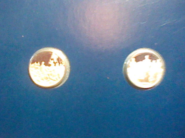 Franklin-Mint-Mini-Coin,-History-Of-The-Us?