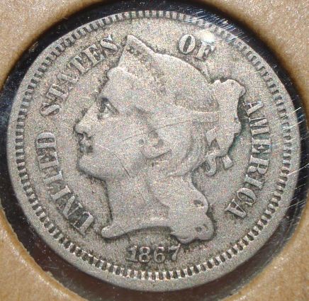 1867--3-Cent-Piece