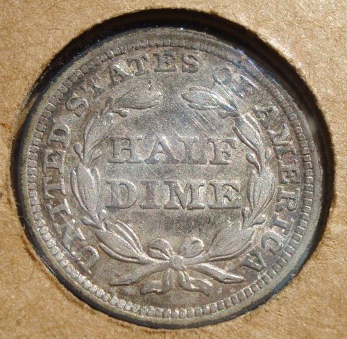 1858-Half-Dime