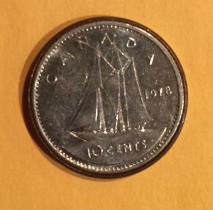 1976-Canada-Dime-Combined-With-Wheat-Penny?