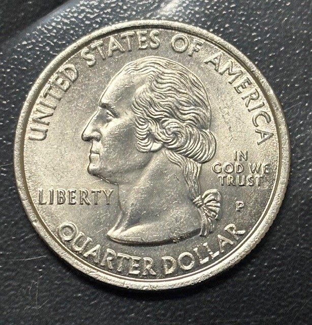 1999-P-Connecticut-Quarter-With-A-Silver-Edge