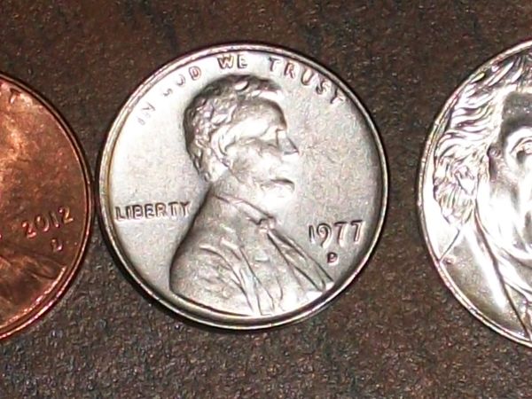 1977-Penny-Made-Of-85%-Nickle