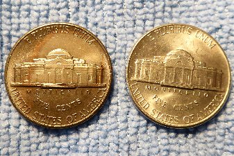 Discolored-1997-P-Nickel-Error
