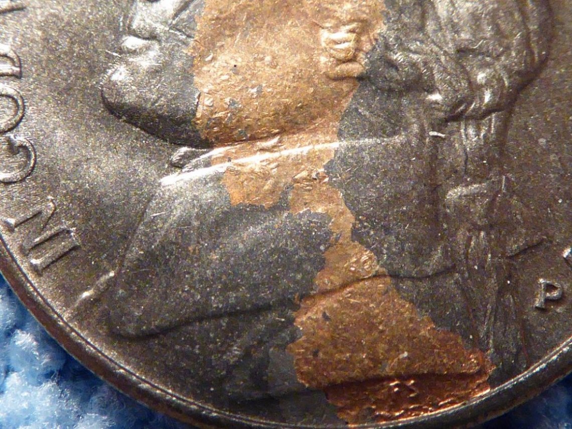 Discolored-1997-P-Nickel-Error