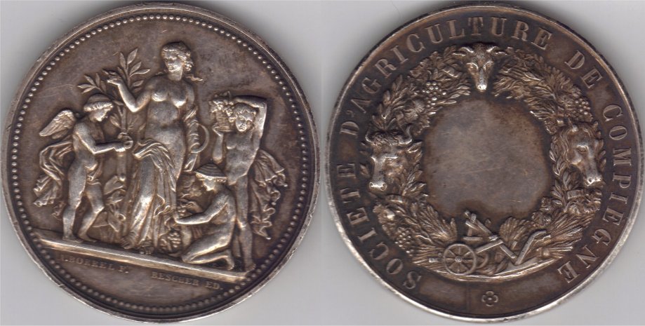 Any-Ideas-What-This-Might-Be?-|-French-Agricultural-Medal
