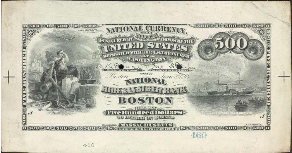 National-Bank-Note-Titles-Featuring-Occupations-And-Industries