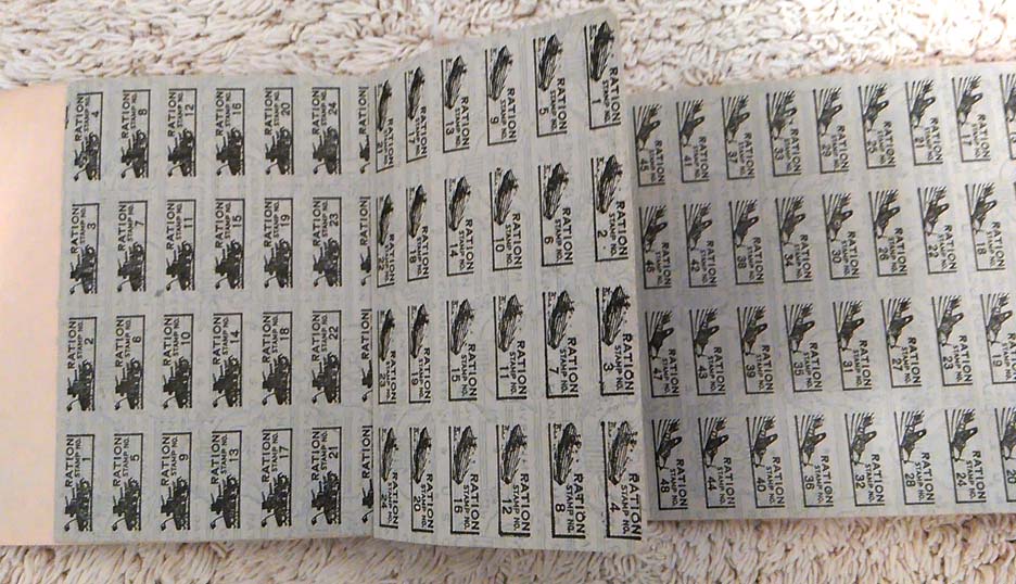 German-Uncut-Sheet-WWII-Food-Ration-Stamps