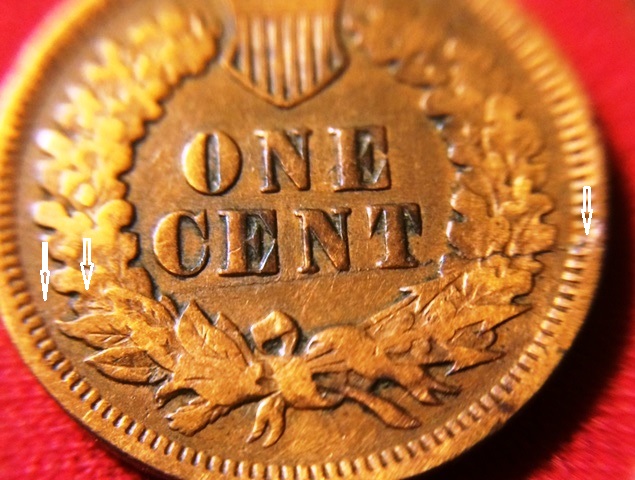 1905-Indian-Head--Die-Crack-Side-To-Side-Reverse