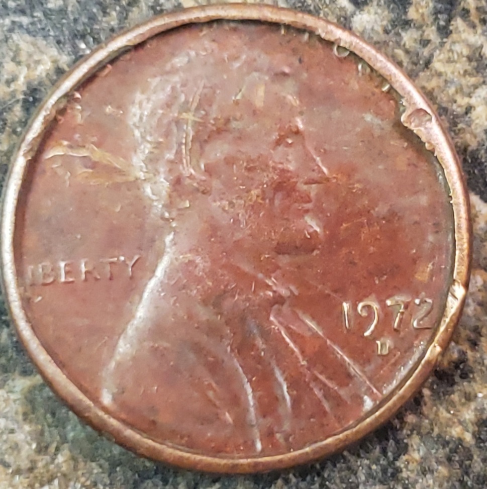 1972-D-Cent---Serious-Rim-Damage