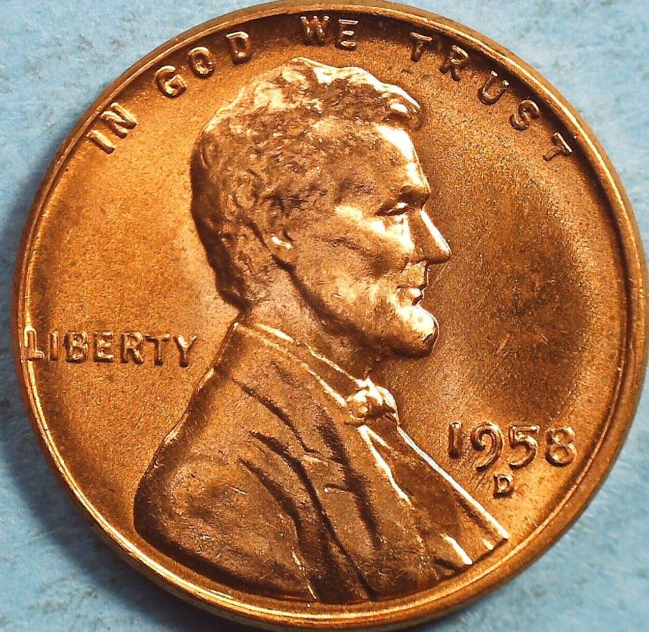 Is-This-1958-D-Lincoln-Worth-Considering-To-Grade?-Need-More-Than-A-66