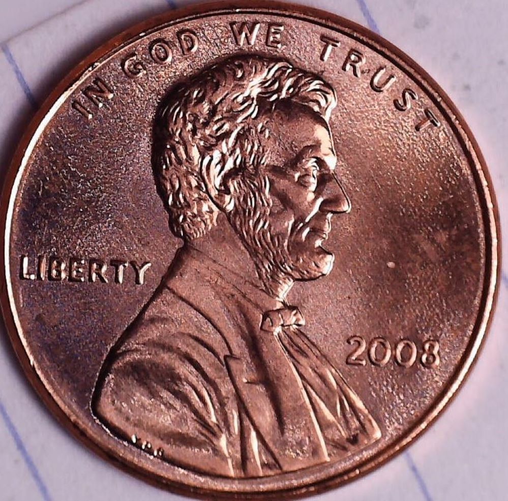 2008-Lincoln-Cent-To-Help-Grade,-Wondering-How-Do-Water-Spots-Hurt-Grade?