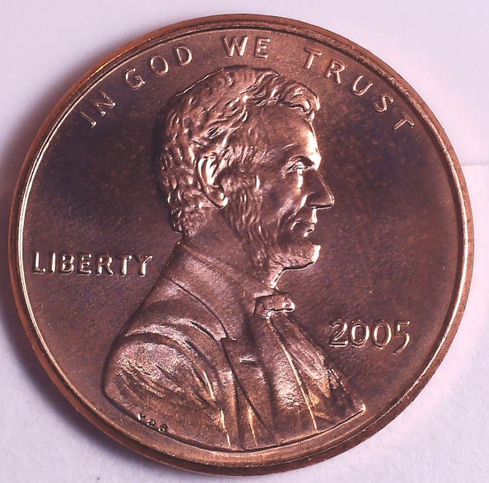 2005-Lincoln-Cent-To-Grade-2nd-Coin-From-Same-Roll