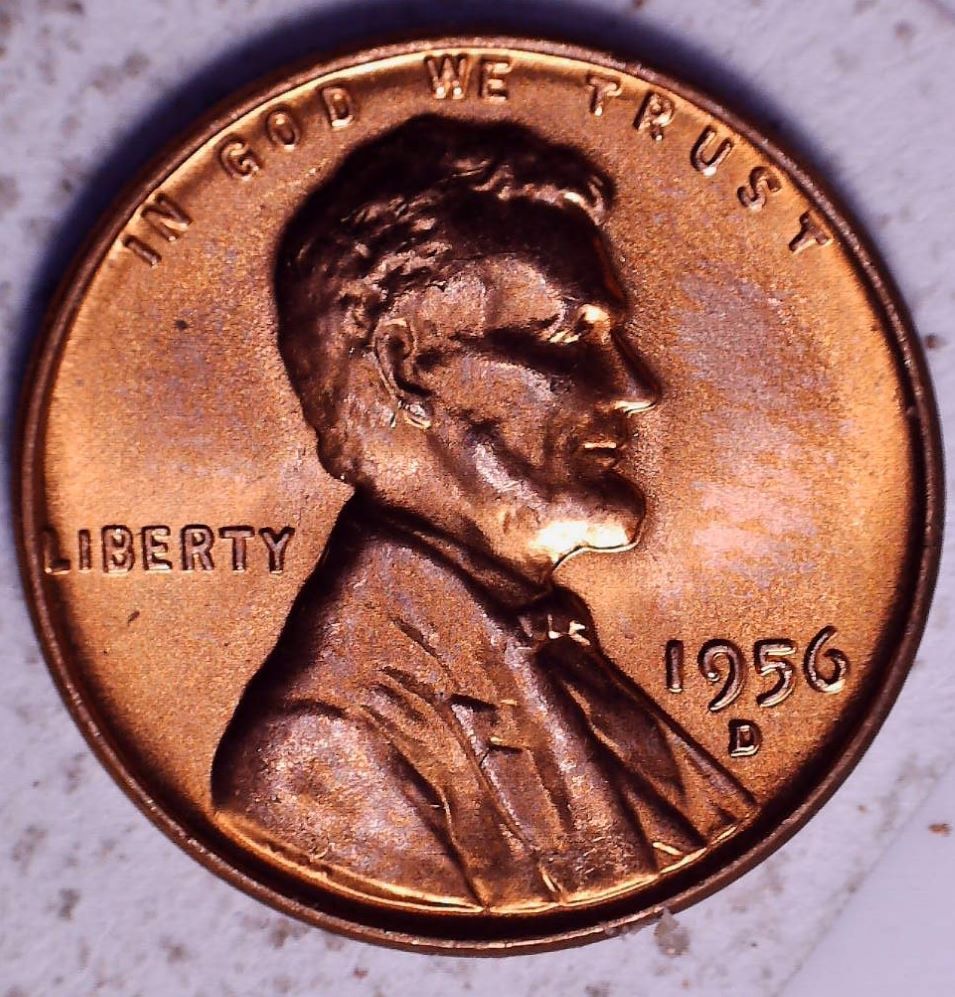 Please-Help-Grade-This-1956-D-Lincoln-I-Have-2-Different-Pics-Of-PCGSms67+-Posted