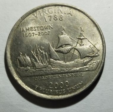 2000-P-Virginia-State-Quarter-Missing-Clad-Obverse?-Forgery-Or-Legit?