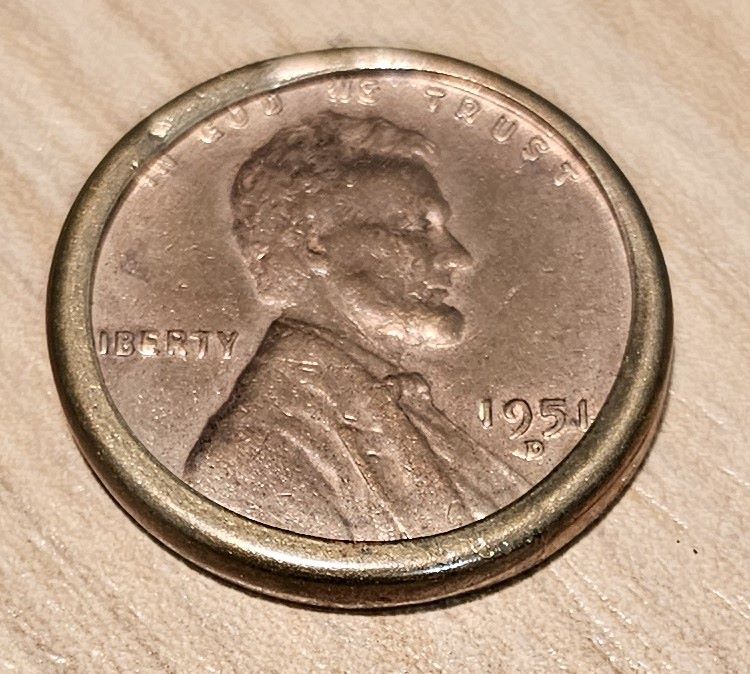 1951-D---Lincoln-Cent--Double-Thick---Bottlecap?