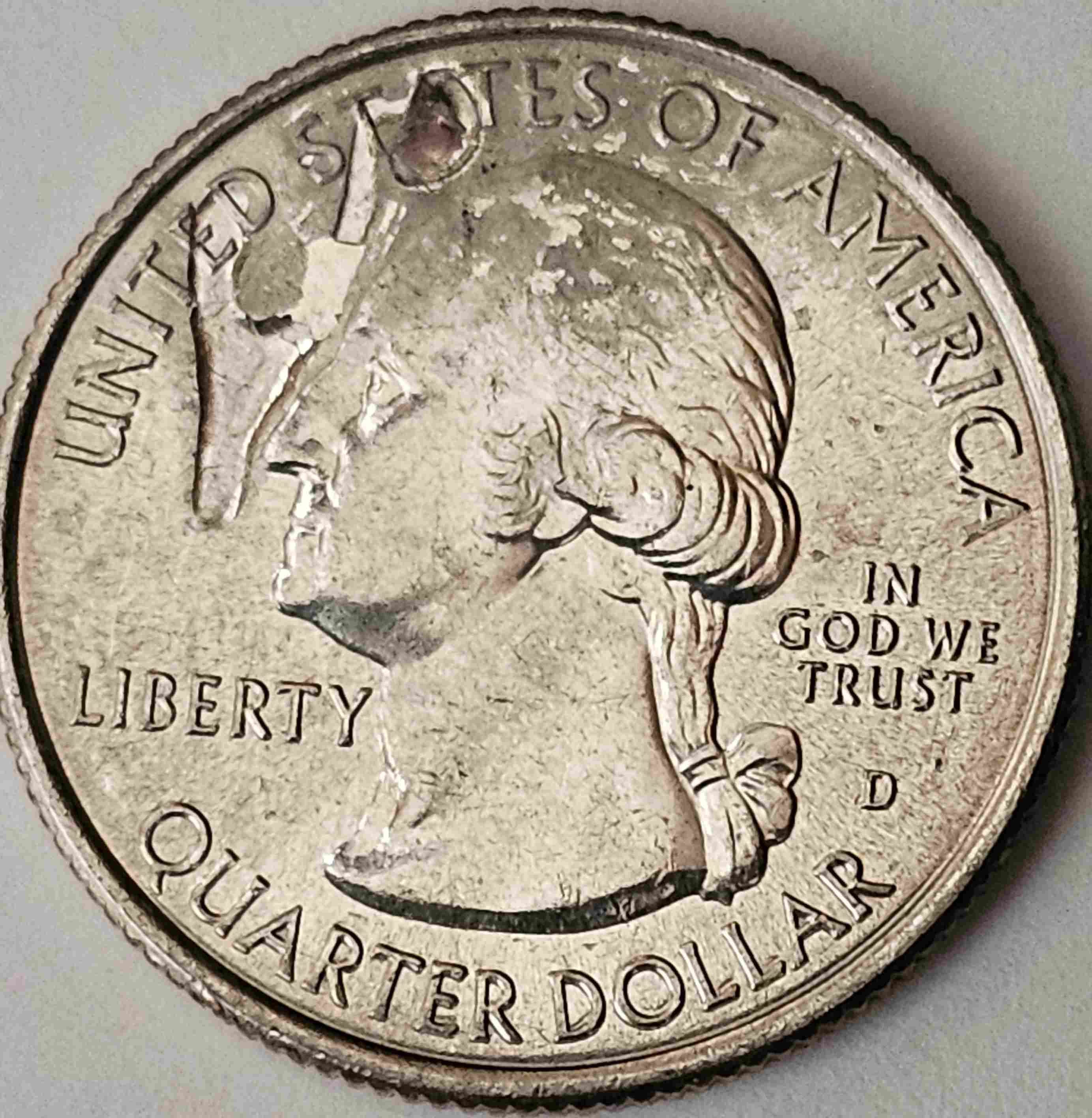 2015-D---Quarter-25c---Defective-Planchet?