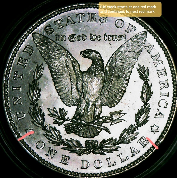 1885-P-Morgan-Silver-Dollar-VAM-1-D-Banded-Wing-Tip-Wow-List