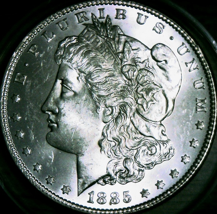 1885-P-Morgan-Silver-Dollar-VAM-1-D-Banded-Wing-Tip-Wow-List