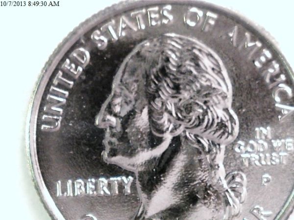 State-Quarter-With-Dimpled-Surface