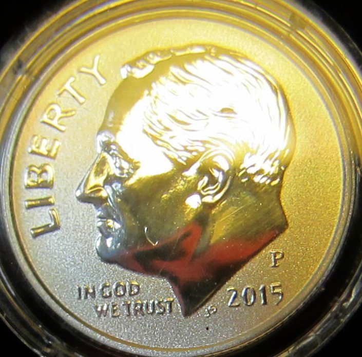 HI-And-Checkout-This-Reverse-Proof-Dime-W/Struck-Through-Wire