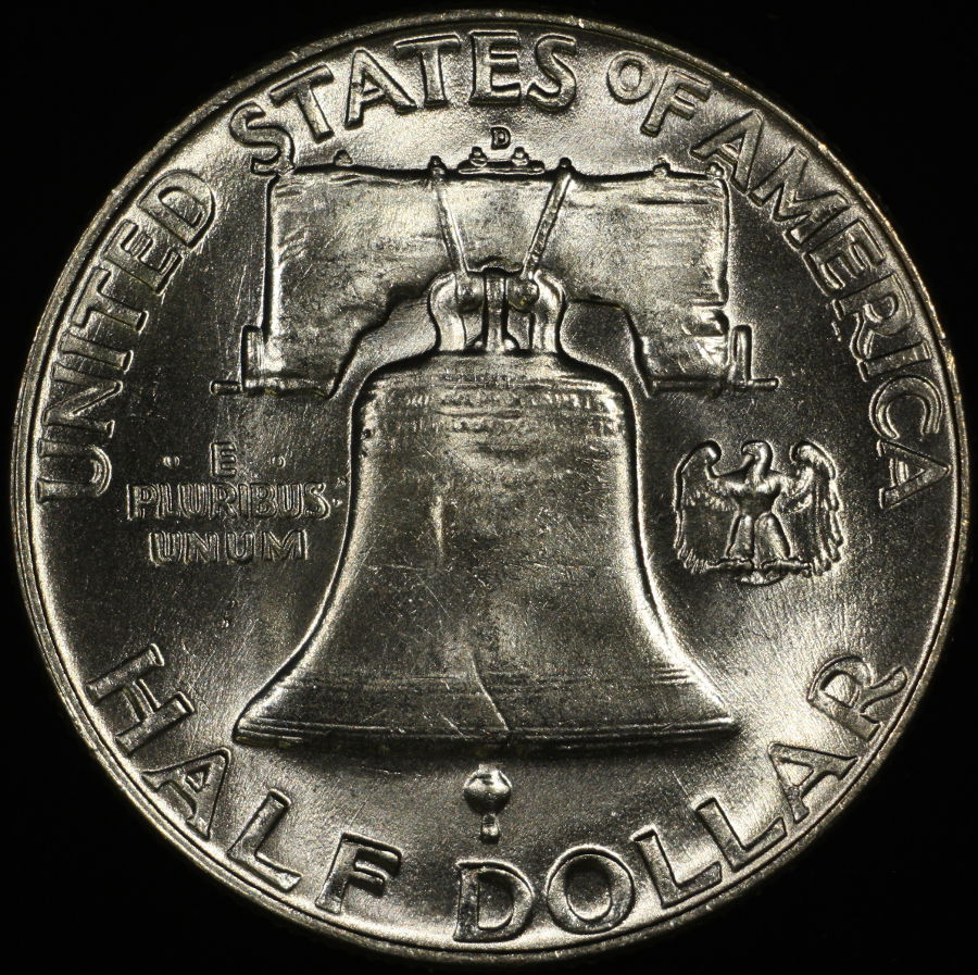 1960-D-Franklin-Half,-Grade-Please