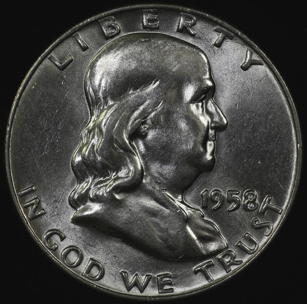 1958-D-Franklin-Half,-Grade-Please