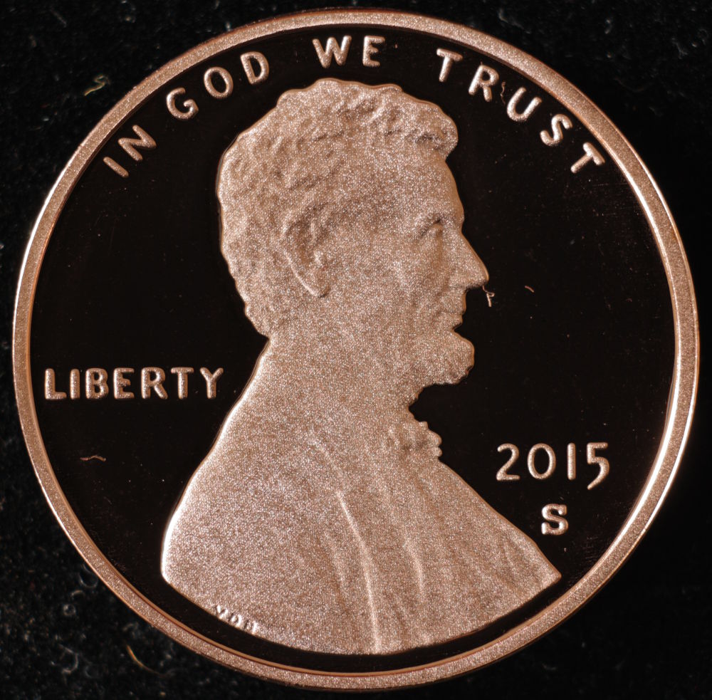 Lincoln-Needs-A-Tissue,-2015-Proof-Struck-With-Debris?