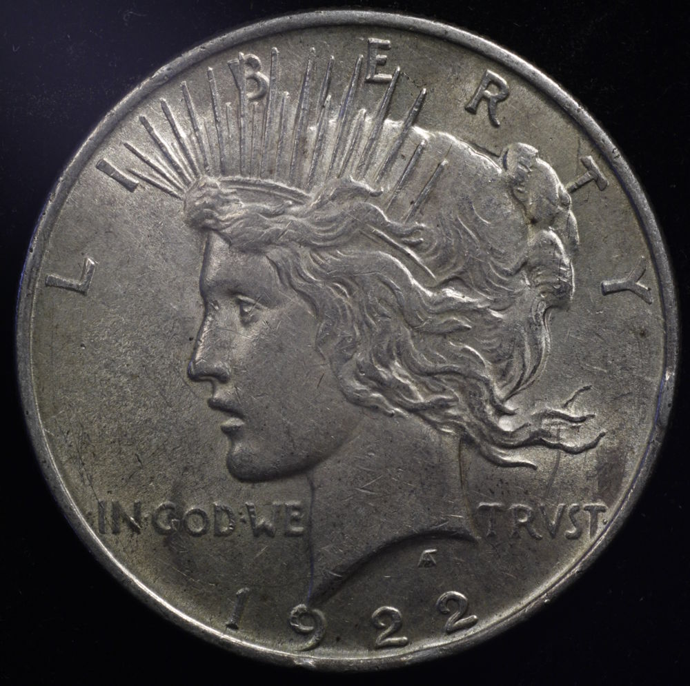 1922-Peace-Dollar,-Grade-Please