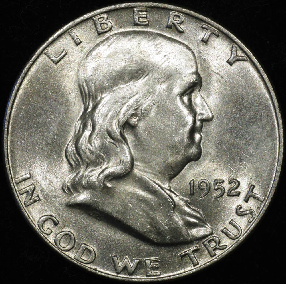 1952-D-Franklin-Half,-Grade-Please!