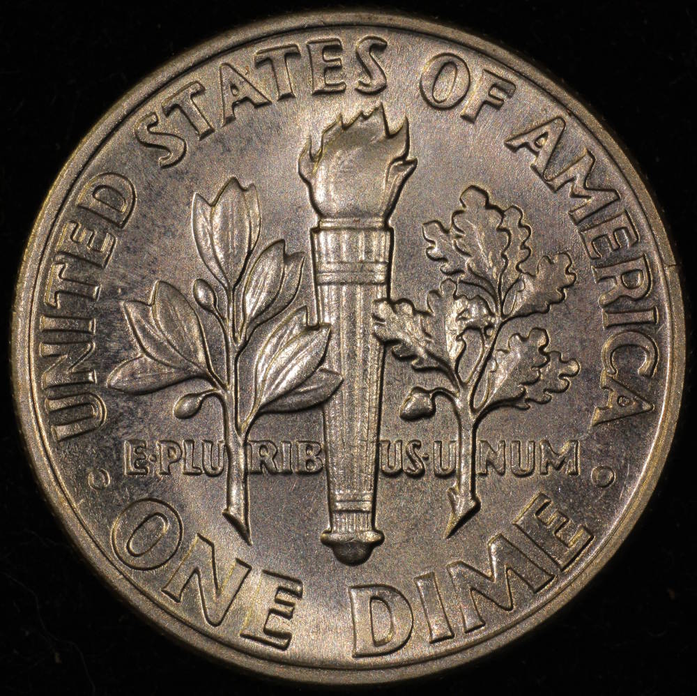 1968-Roosevelt-Dime,-Grade-Please