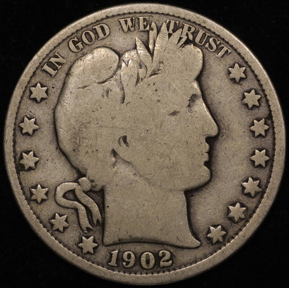1902-Barber-Half-Dollar,-Grade-Please