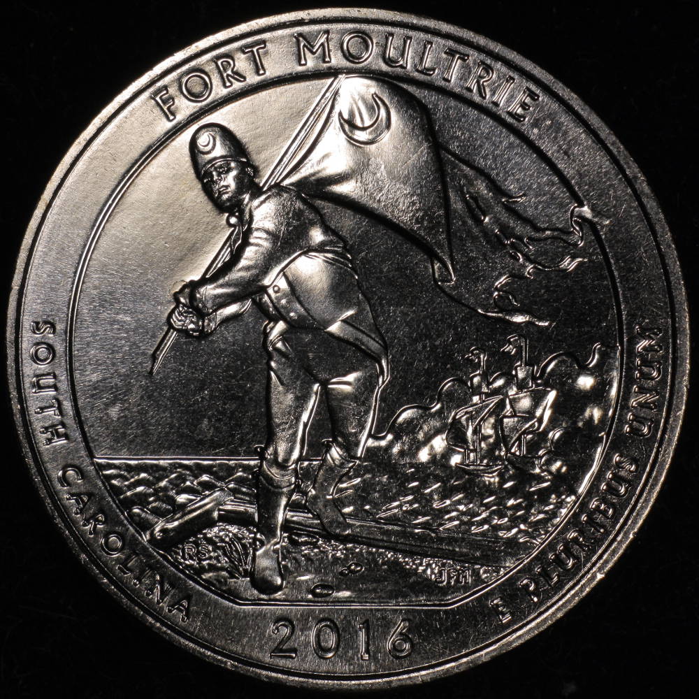 2016-S-Business-Strike-Fort-Moultrie-Quarter,-Grade-Please