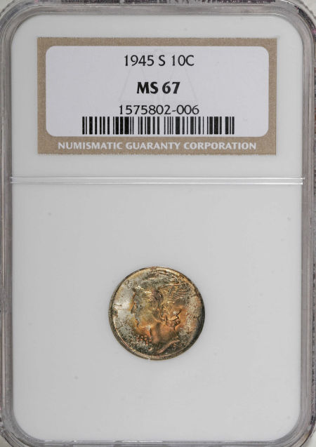 Three-1945-S-Mercs-.....-PCGS-And-NGC