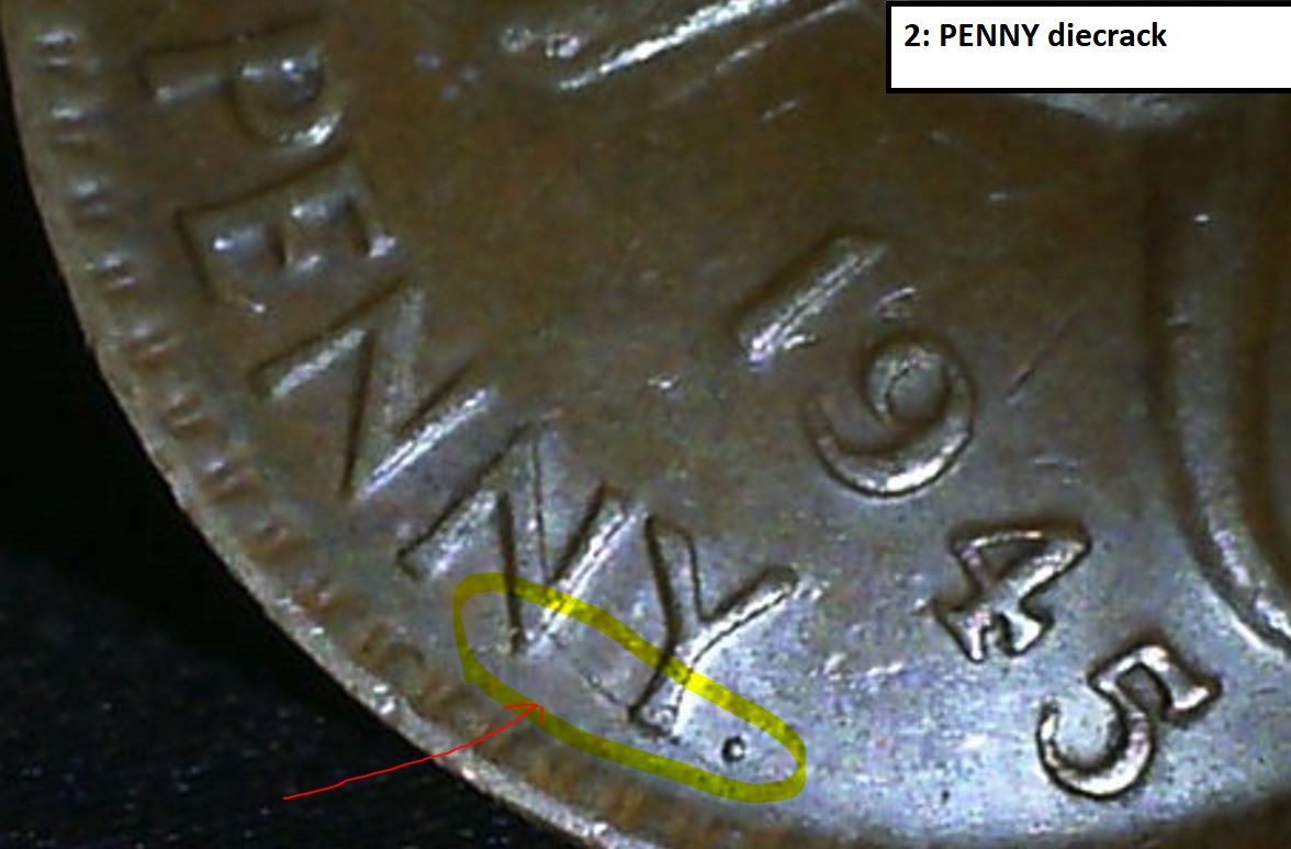 1945-Australian-Y.-Penny,-Diecracks-&-More?---New,-Hoping-For-Some-Insight